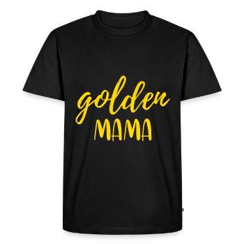 Golden Retriever - T-shirt Premium bio Homme - noir - Devant - Nico (187cm)