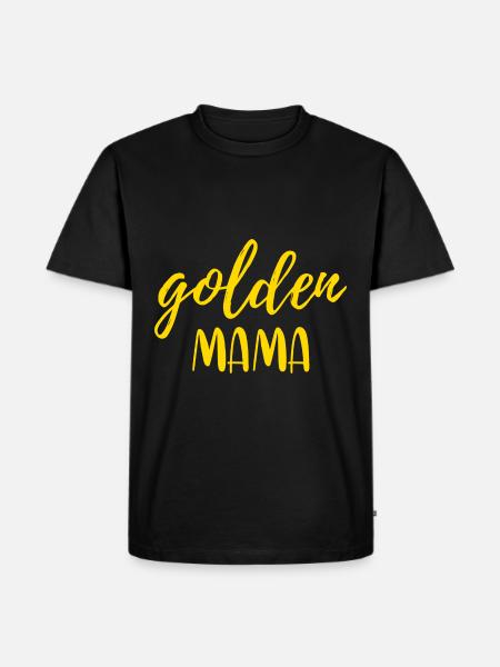 Golden Retriever - Men's Premium Organic T-Shirt - black