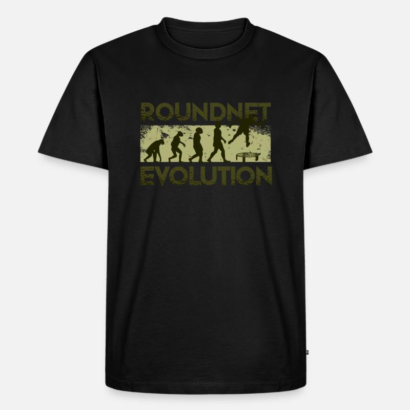 Roundnet Evolution - T-shirt Premium bio Homme - noir