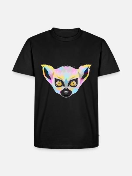 Lémurien - T-shirt Premium bio Homme - noir