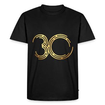30e anniversaire - T-shirt Premium bio Homme - noir - Devant - Nico (187cm)