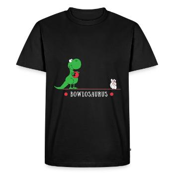 Bowling Bowling Lover Bowling Gift Idea Bo - Men's Premium Organic T-Shirt - black - Front - Nico (187cm)