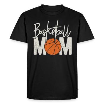 Basketball Vintage - cadeau drôle de maman de basket-ball - T-shirt Premium bio Homme - noir - Devant - Nico (187cm)