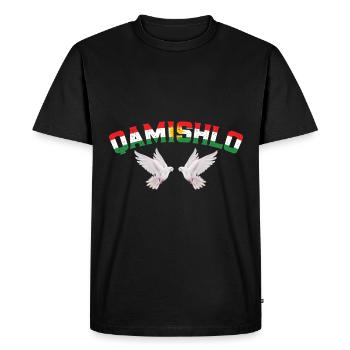 Kurdistan - T-shirt Premium bio Homme - noir - Devant - Nico (187cm)