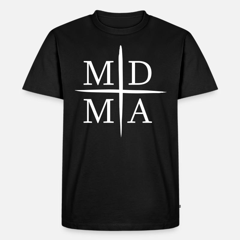 MDMA - Männer Premium Bio T-Shirt - undefined