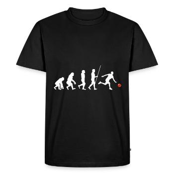 Bowling Bowling Lover Bowling Gift Idea Bo - Men's Premium Organic T-Shirt - black - Front - Nico (187cm)