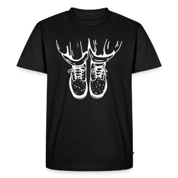 Cool shoes - Men's Premium Organic T-Shirt - black - Front - Nico (187cm)