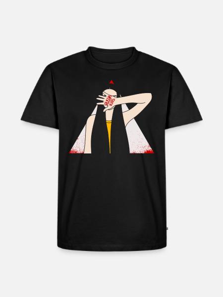 RUSSIA KILLS - Men's Premium Organic T-Shirt - black