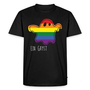 A Gayst - Men's Premium Organic T-Shirt - black - Front - Nico (187cm)