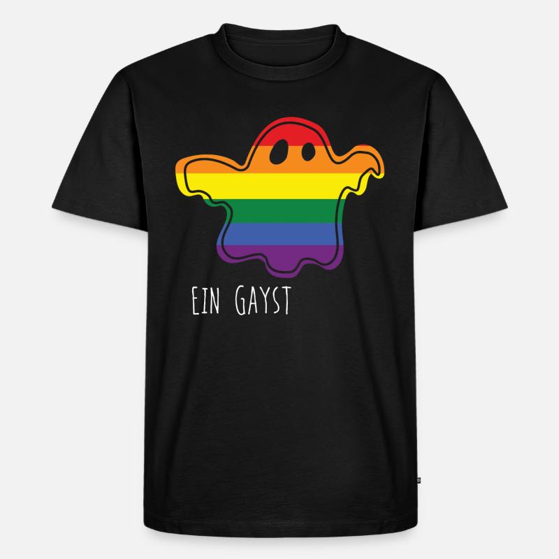 Ein Gayst - Männer Premium Bio T-Shirt - Schwarz