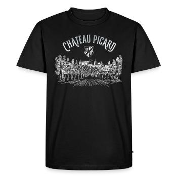 Star Trek Picard Chateau Picard - Men's Premium Organic T-Shirt - black - Front - Nico (187cm)