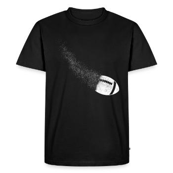 Football américain - T-shirt Premium bio Homme - noir - Devant - Nico (187cm)