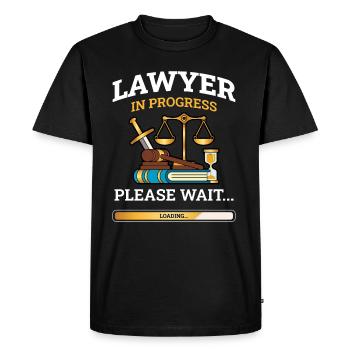 Cadeau avocat avocat avocat - T-shirt Premium bio Homme - noir - Devant - Nico (187cm)