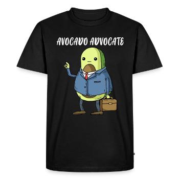 Avocat avocat juriste avocat avocat cadeau - T-shirt Premium bio Homme - noir - Devant - Nico (187cm)