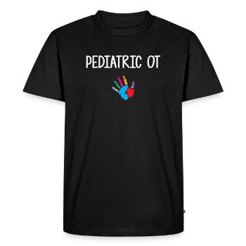 Pediatric Occupational Therapist, Pediatric Occupa - T-shirt Premium bio Homme - noir - Devant - Nico (187cm)