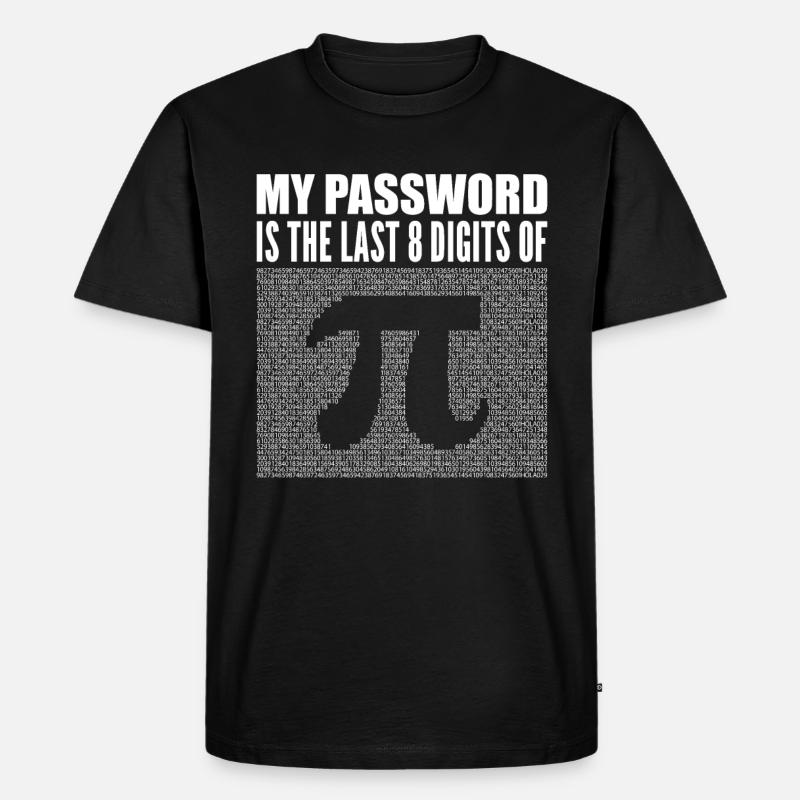 Computer Geschenkidee Nerd - Männer Premium Bio T-Shirt - Schwarz