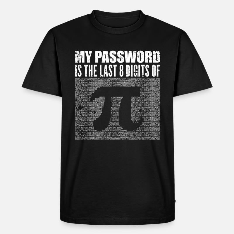 Programmer hacker - Men's Premium Organic T-Shirt - black