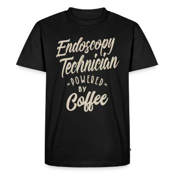 Endoscopy Technician Gift Funny Job Title - Men's Premium Organic T-Shirt - black - Front - Nico (187cm)