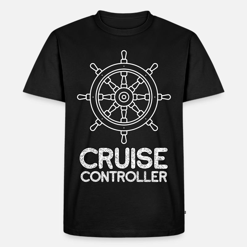Tempomat | Wasser-Kommando - Männer Premium Bio T-Shirt - Schwarz