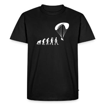Parapente Evolution Parapente - T-shirt Premium bio Homme - noir - Devant - Nico (187cm)