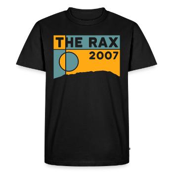 Rax Circular Hike Heukuppe Ascent Souvenir - Men's Premium Organic T-Shirt - black - Front - Nico (187cm)