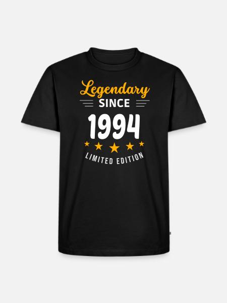 Legendary since 1994 - Men's Premium Organic T-Shirt - black