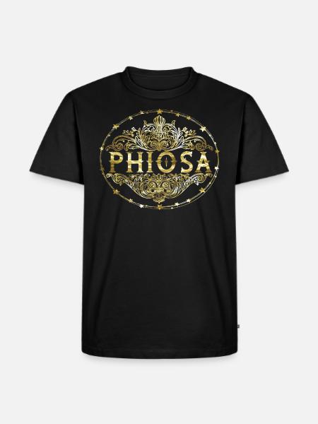 Phiosa - Men's Premium Organic T-Shirt - black