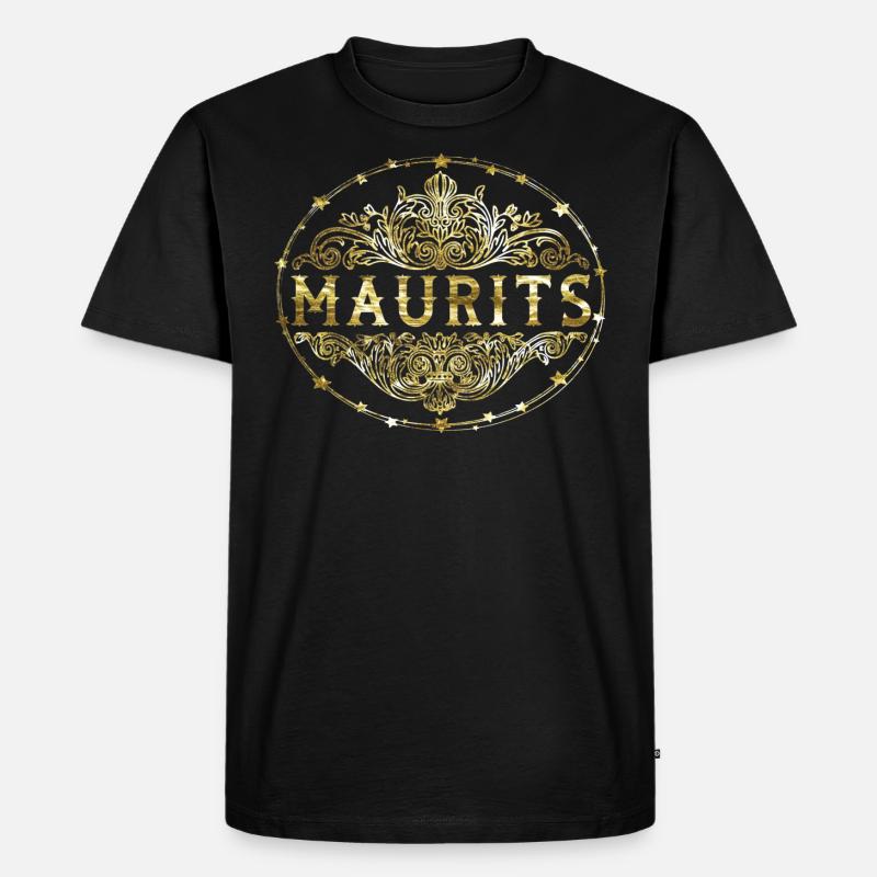 Maurits - Men's Premium Organic T-Shirt - black