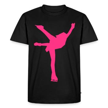 sport d`hiver - T-shirt Premium bio Homme - noir - Devant - Nico (187cm)