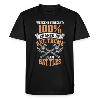 Larping RPG LARP Fantasy Jeu de rôle - T-shirt Premium bio Homme - noir - Devant - Nico (187cm)