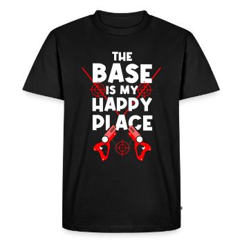 Laser Tag Lasergame Lasertag Beam - Men's Premium Organic T-Shirt - black - Front - Nico (187cm)