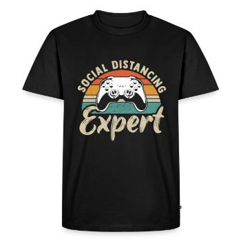 Gaming Gaming Gamer Gamer Video Game - Men's Premium Organic T-Shirt - black - Front - Nico (187cm)