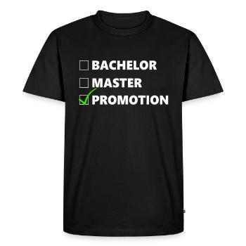 Docteur docteur docteur docteur - T-shirt Premium bio Homme - noir - Devant - Nico (187cm)