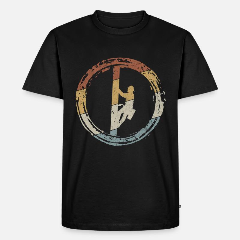 Lustiger Elektriker - Männer Premium Bio T-Shirt - Schwarz