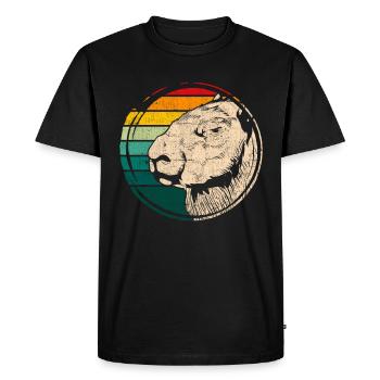Rétro Capybara Lover Animal Gift Capybara - T-shirt Premium bio Homme - noir - Devant - Nico (187cm)