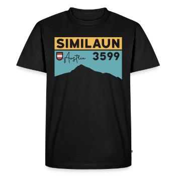 Similaun Glacier Climb High Tour Ötztal Tyrol - Men's Premium Organic T-Shirt - black - Front - Nico (187cm)