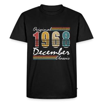 55e anniversaire cadeau 55e anniversaire 55e anniversaire 55e anniversaire 55e anniversaire - T-shirt Premium bio Homme - noir - Devant - Nico (187cm)