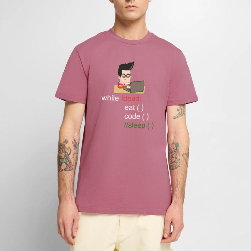 Programmierer Coden Informatiker Computer Männer Premium Bio T-Shirt