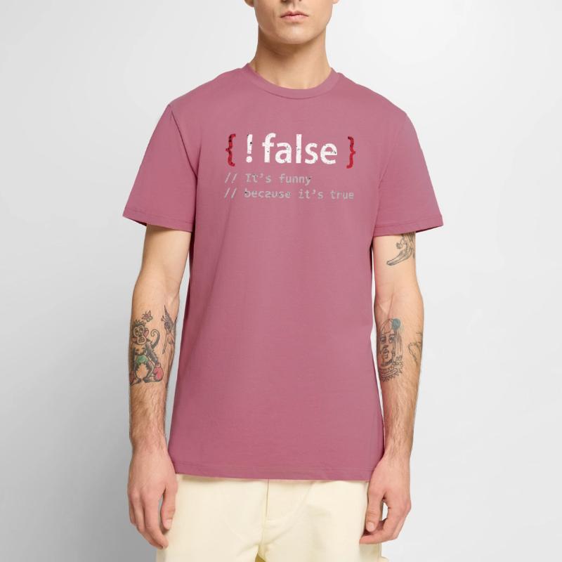 Coder PC programmer Men's Premium Organic T-Shirt