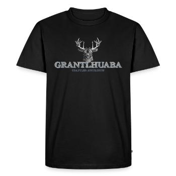 Grantlhuaba Grantler from Passion Grantler Shirt - Men's Premium Organic T-Shirt - black - Front - Nico (187cm)