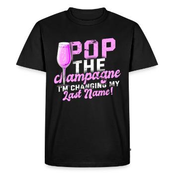 Bachelor Party Mariage Bachelorette Party - T-shirt Premium bio Homme - noir - Devant - Nico (187cm)