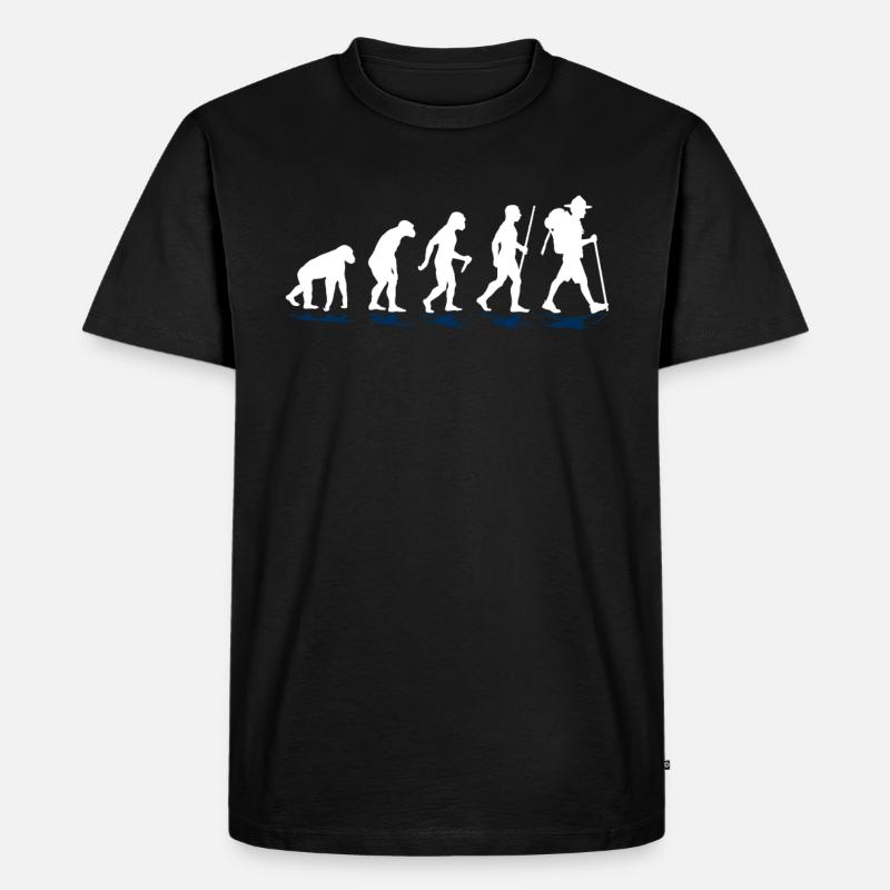 Pfadfinder - Männer Premium Bio T-Shirt - Schwarz