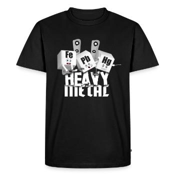 chimie - T-shirt Premium bio Homme - noir - Devant - Nico (187cm)