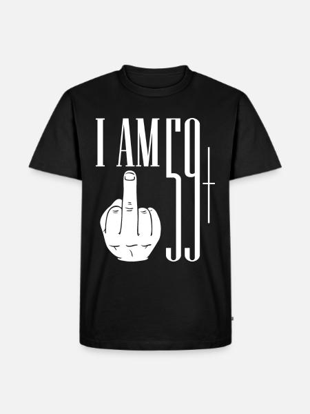 60th birthday - Men's Premium Organic T-Shirt - black