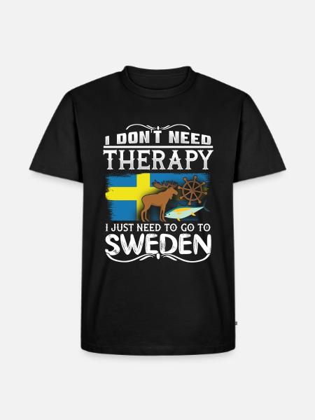 Sweden - Men's Premium Organic T-Shirt - black