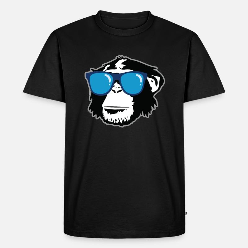 Singe - T-shirt Premium bio Homme - noir