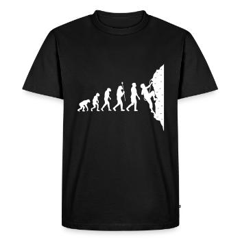 Klettern Bergsteigen Bouldern Geschenk Bergsteiger - T-shirt Premium bio Homme - noir - Devant - Nico (187cm)