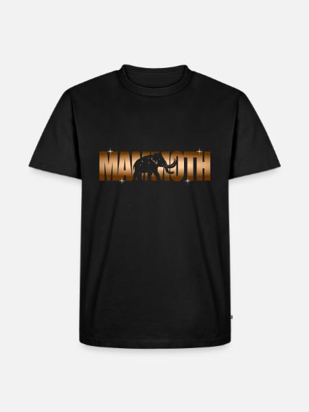 mammoth - Men's Premium Organic T-Shirt - black