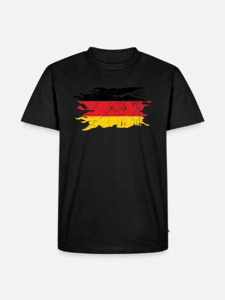 Germany - Men's Premium Organic T-Shirt - black