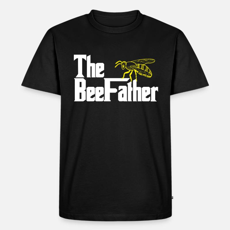 Imker - Männer Premium Bio T-Shirt - Schwarz